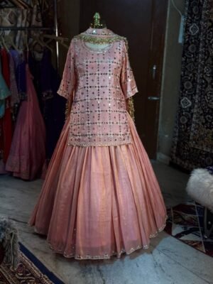 Saffron Spark – Bold Festive Choli Set