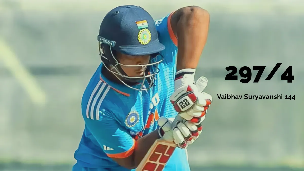 India A 297/4 Rising Stars 2025 Scorecard