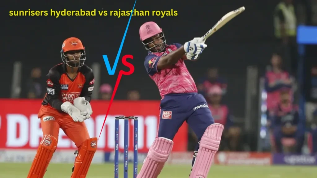 Sunrisers Hyderabad vs Rajasthan Royals Timeline