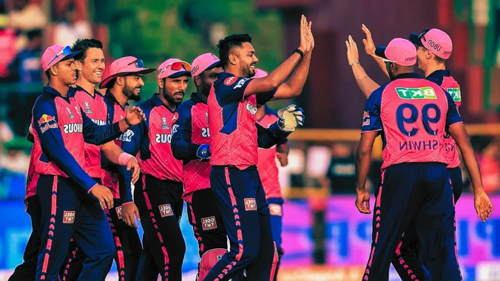 royal challengers bengaluru vs rajasthan royals standings 2025
