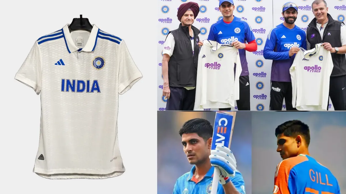 India Test Cricket Jersey 2025