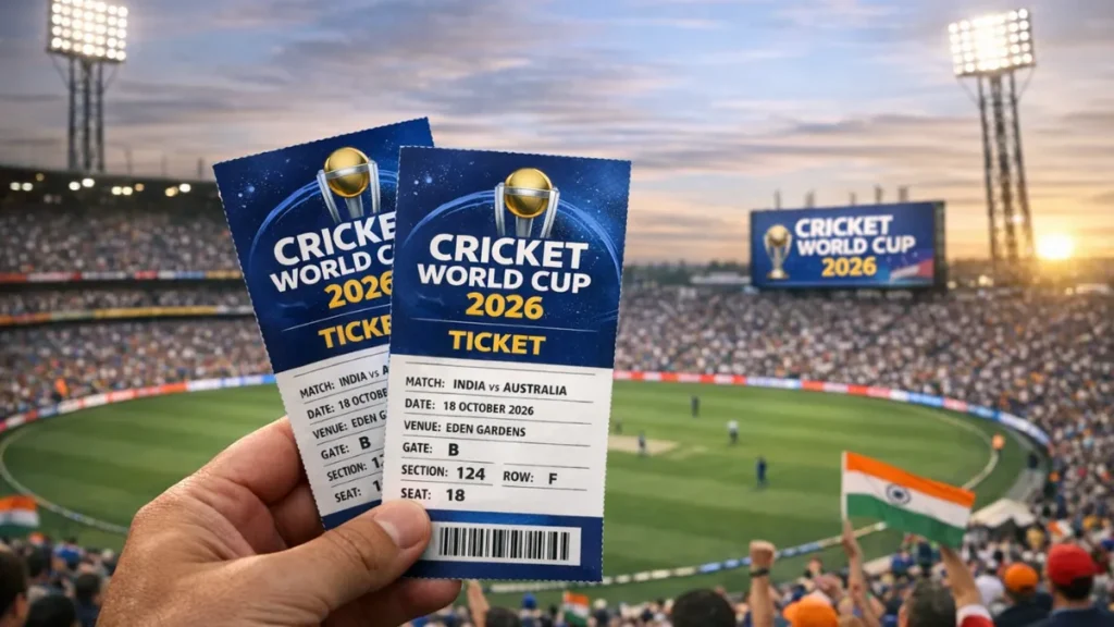 Cricket world cup 2026 tickets
