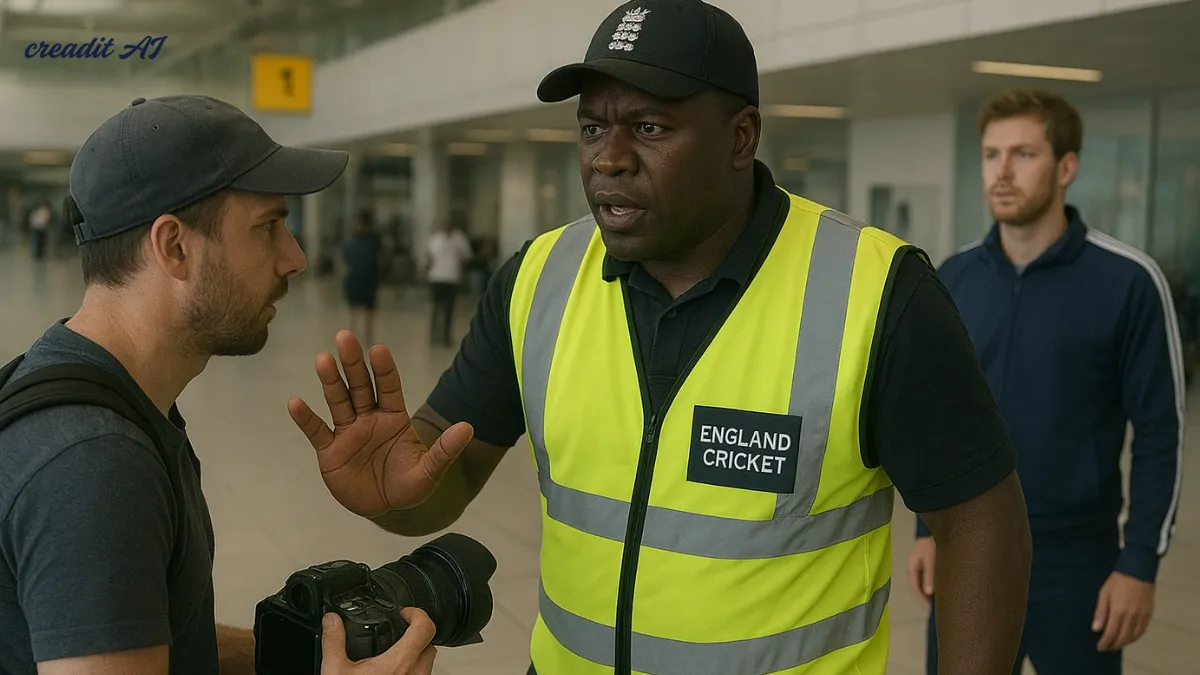 England cricket security guard