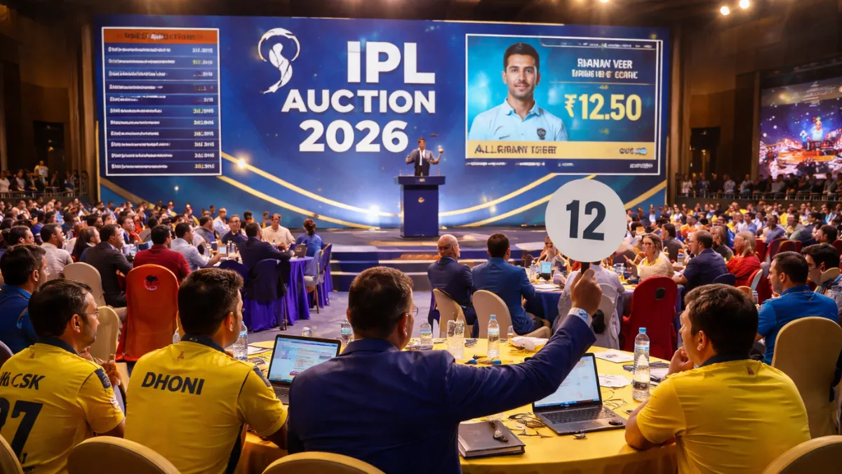 Cricket Auction IPL 2026
