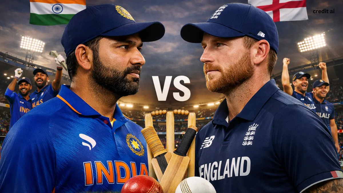 India National Cricket Team vs England Cricket Team Match Scorecard